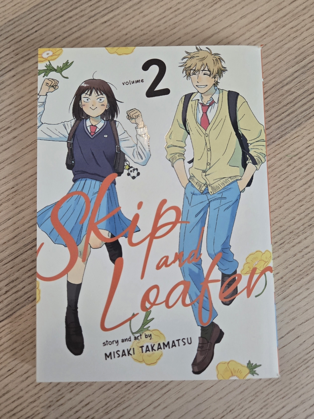 Skip and Loafer Vol. 2 Manga - White & Blue Cover